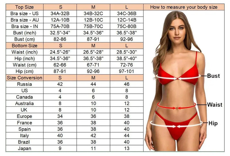 biquíni sexy feminino