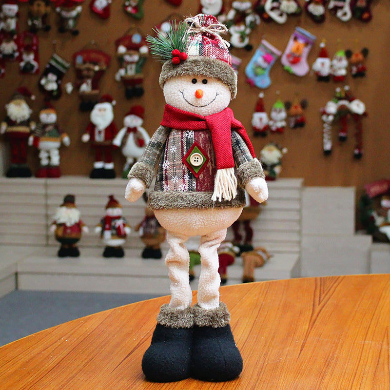 decoração de natal papai noel- boneco de neve-rena